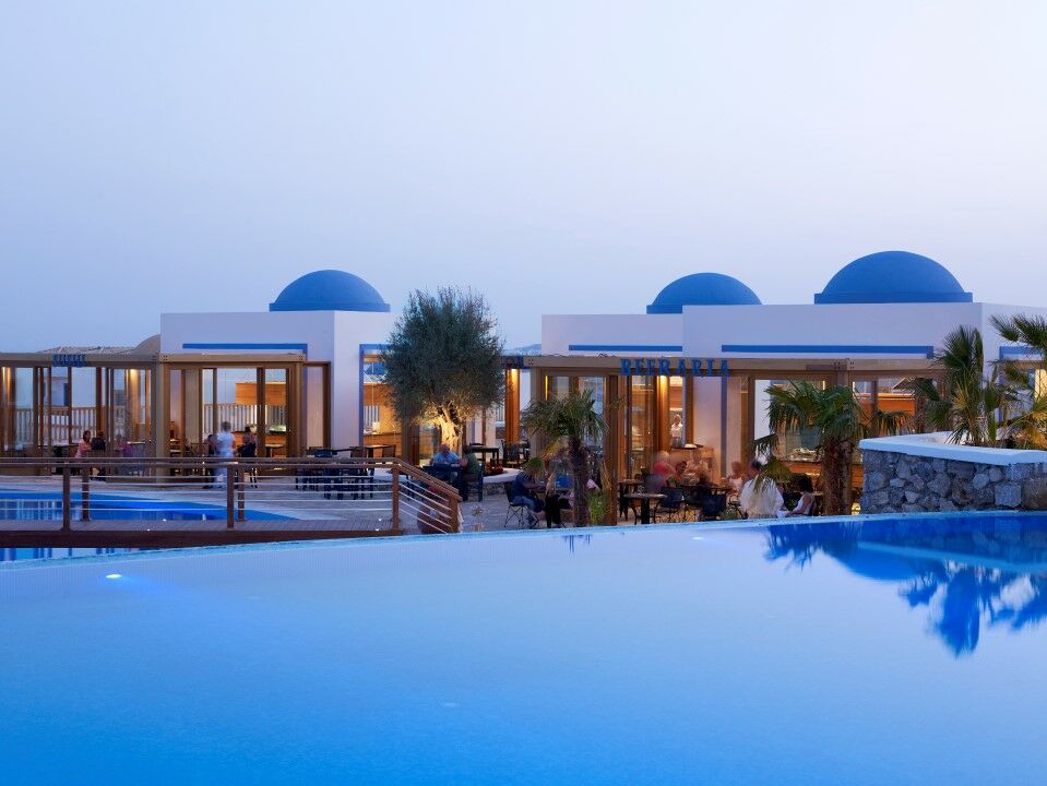 Hotel Mitsis Selection Blue Domes Pylion Esterno foto